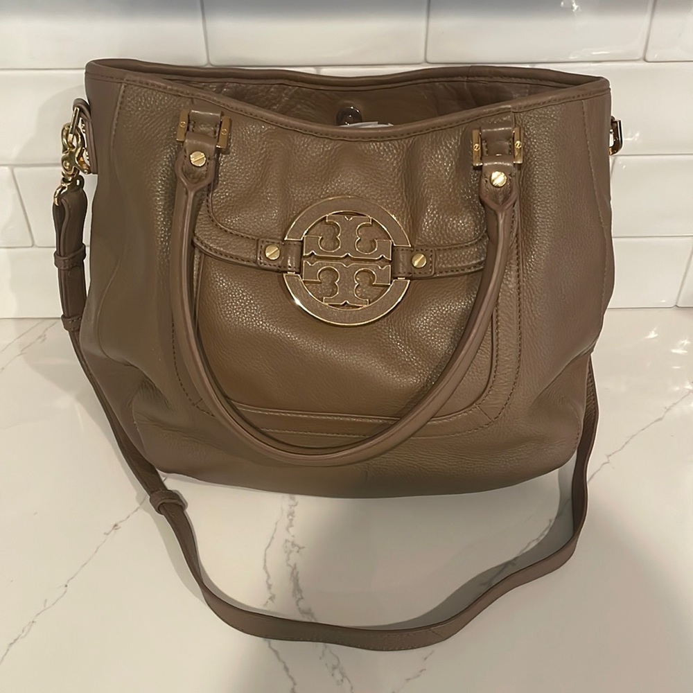 Tory Burch Handbag Tan/Taupe Leather